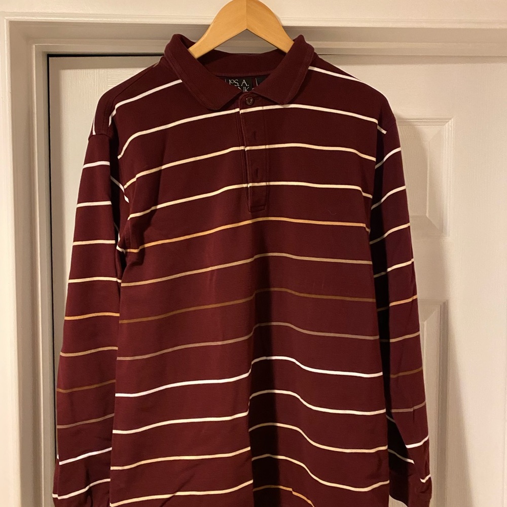 Jos. A. Bank Long Sleeve Three Button Shirt